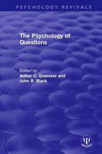 The Psychology of Questions (Psychology Revivals)