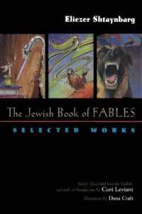The Jewish Book of Fables : Selected Works (Judaic Traditions in Literature, Music, and Art)