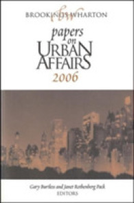 Brookings-Wharton Papers on Urban Affairs (Brookings-wharton Papers on Urban Affairs)