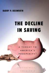 The Decline in Saving : A Threat to America's Prosperity?