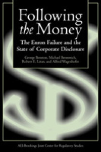 Following the Money : The Enron Failure and the State of Corporate Disclosure