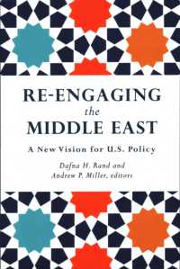 Re-Engaging the Middle East : A New Vision for U.S. Policy