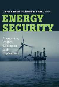 エネルギー安保<br>Energy Security : Economics, Politics, Strategies, and Implications