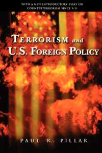 テロリズムと米国の対外政策<br>Terrorism and U.S. Foreign Policy