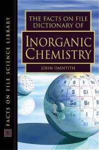 Dictionary of Inorganic Chemistry (Facts on File Science Dictionary Series.)