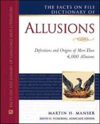 The Facts on File Dictionary of Allusions : Definitions and Origins of More than 4,000 Allusions