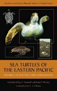 Sea Turtles of the Eastern Pacific : Advances in Research and Conservation