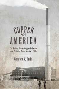 Copper for America : The United States Copper Industry from Colonial Times to the 1990s