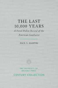 The Last 10,000 Years : A Fossil Pollen Record of the American Southwest (Century Collection)