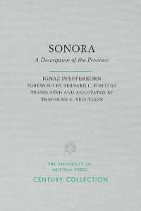 Sonora : A Description of the Province (Century Collection)