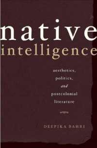 Native Intelligence : Aesthetics, Politics, and Postcolonial Literature