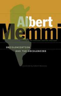 脱植民地と旧植民地の民（英訳）<br>Decolonization and the Decolonized