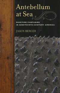 Antebellum at Sea : Maritime Fantasies in Nineteenth-Century America