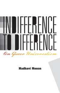 Indifference to Difference : On Queer Universalism