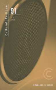 Cultural Critique 91 : (Fall 2015) -- Paperback / softback