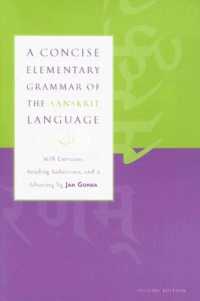 A Concise Elementary Grammar of the Sanskrit Language （2ND）