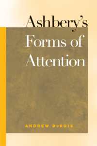 Ashbery's Forms of Attention (Modern and Contemporary Poetics)