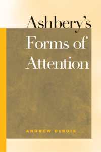 Ashbery's Forms of Attention (Modern & Contemporary Poetics)