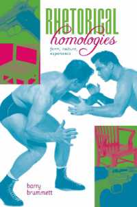 Rhetorical Homologies : Form, Culture, Experience
