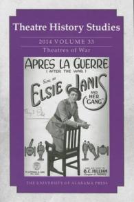 Theatre History Studies 2014, Volume 33 : Theatres of War (Theatre History Studies)