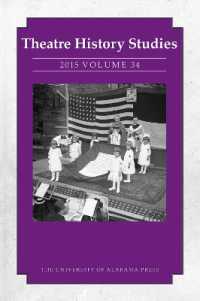 Theatre History Studies 2015, Volume 34