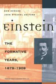 Einstein the Formative Years, 1879-1909 (Einstein Studies)