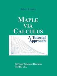 Maple Via Calculus : A Tutorial Approach
