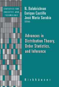 Advances in Distributions, Order Statistics, and Inference (Statistics for Industry and Technology)