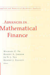 Advances in Mathematical Finance (Applied and Numerical Harmonic Analysis)