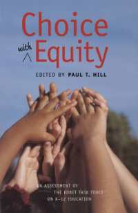 Choice with Equity : An Assessment of the Koret Task Force on K-12 Education