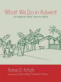 What We Do in Advent : An Anglican Kids' Activity Book