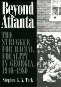 Beyond Atlanta : The Struggle for Racial Equality in Georgia, 1940-1980