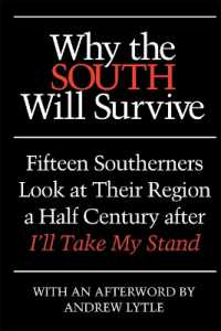 Why the South Will Survive : Fifteen Southerners Look at Their Region a Half Century after I'll Take My Stand