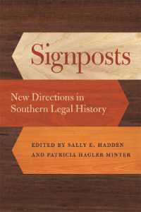 Signposts : New Directions in Southern Legal History (Studies in the Legal History of the South)