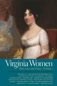 Virginia Women : Their Lives and Times, Volume 1 (Southern Women: Their Lives and Times)