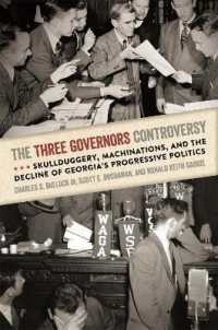 The Three Governors Controversy : Skullduggery, Machinations, and the Decline of Georgia's Progressive Politics