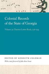 Colonial Records of the State of Georgia : Volume 30: Trustees Letter Book, 1738-1745 (Georgia Open History Library)