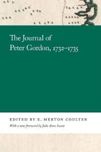 The Journal of Peter Gordon, 1732-1735 (Georgia Open History Library)