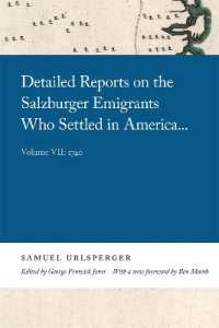 Detailed Reports on the Salzburger Emigrants Who Settled in America... : Volume VII: 1740 (Georgia Open History Library)