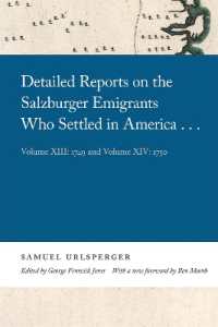 Detailed Reports on the Salzburger Emigrants Who Settled in America... : Volume XIII: 1749 and Volume XIV: 1750 (Georgia Open History Library)
