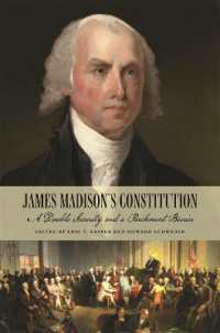 James Madison's Constitution : A Double Security and a Parchment Barrier