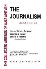 ジャーナリストとしての仕事　１８４６－１８４８年<br>The Journalism : Volume II: 1846-1848 （2003. XXVIII, 502 S. 29.7 cm）