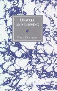洋書 Orwell and Gissing by Mark Connelly Amazon.com: Orwell and Gissing: 9780820433301: Connelly, Mark: Books