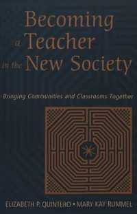 Becoming a Teacher in the New Society : Bringing Communities and Classrooms Together (Counterpoints)