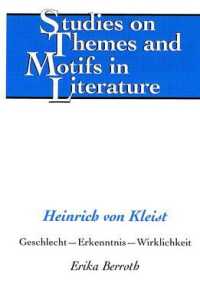 Heinrich Von Kleist : Geschlecht - Erkenntnis - Wirklichkeit (Studies on Themes and Motifs in Literature)
