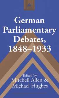 German Parliamentary Debates, 1848-1933 (Studies in Modern European History)