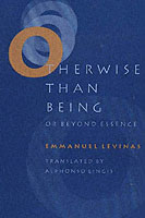 レヴィナス『存在するとは別の仕方であるいは存在することの彼方へ』（英訳）<br>Otherwise than Being : Or Beyond Essence