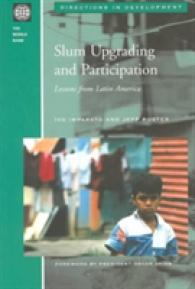 Slum Upgrading and Participation : Lessons from Latin America