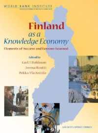 Finland as a Knowledge Economy : Elements of Success and Lessons Learned