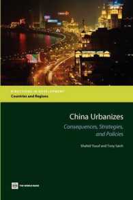 China Urbanizes : Consequences, Strategies, and Policies